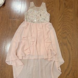 Girls Dress Size 7 Beaded Chiffon Ruffle. Tween Diva from Dillard’s